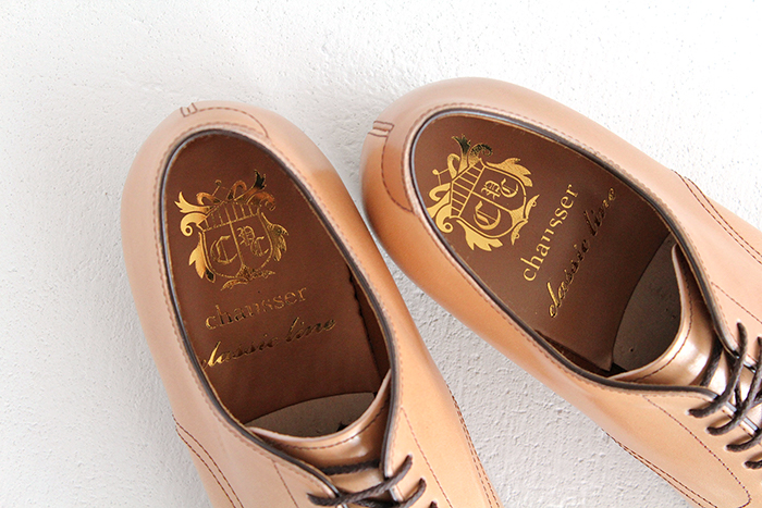 chausser ショセ ナチュラルコードバン プレーントゥレースアップシューズ C-7930 cordovan メンズ 靴 | hana  online-shop楽天市場店