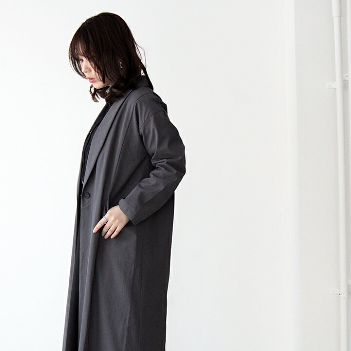 楽天市場】エヴァムエヴァ コート evam eva ショールカラー コート  