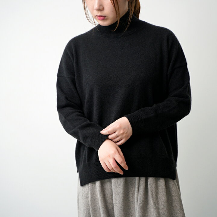 楽天市場】evam eva エヴァムエヴァ カシミヤ タートルネック cashmere 