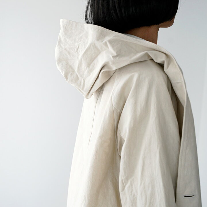 楽天市場】HAU ハウ キャンバス コート アイボリー ネイビー coat  