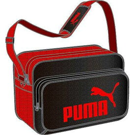 プーマ PUMA バッグ 鞄 メンズ PMJ-075370 トレーニング PU ショルダー M (02)プーマ ブラック/プーマ レッド 20SS