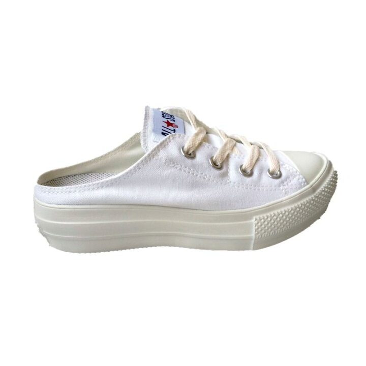 楽天市場 9 11まで使えるクーポン配布中 コンバース Converse スニーカー レディース All Star Light Plts Mule Slip Ox オールスター ライト Plts ミュール スリップ Ox ホワイト 靴 シューズ ミュール サボサンダル スリッポン スニーカー 厚底 シューズ愛