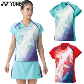 ヨネックス レディース ウィメンズゲームシャツ バドミントン ウェア 競技 速乾 制電 送料無料 YONEX 20787