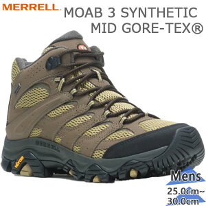  Y MOAB 3 SYNTHETIC MID GORE-TEX Xj[J[ C V[Y SAebNX h Bu\[  MERRELL M500255
