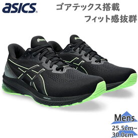 アシックス メンズ GT-1000 12 GTX スニーカー 靴 シューズ ランニング ジョギング トレーニング ジム ゴアテックス 防水 ブラック 黒 送料無料 asics 1011B684