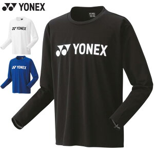 ヨネックス メンズ レディース ユニロングスリーブTシャツ テニス ウェア 競技 長袖 トップス UVカット 吸汗速乾 制電 YONEX 16802