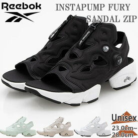 リーボック メンズ レディース INSTAPUMP FURY SANDAL ZIP インスタ ポンプフューリー サンダル 靴 シューズ スポサン スポーツサンダル ホワイト 白 ブラック 黒 ベージュ グリーン 緑 送料無料 Reebok 100074695