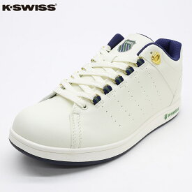別注カラー ケースイス メンズ スニーカー 靴 シューズ コートタイプ シンプル カジュアル スポーティー オフホワイト 送料無料 K・SWISS KS100