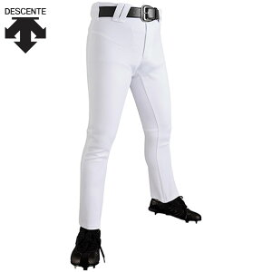 �p���c�̂� �f�T���g �����Y D-COMFIT PANTS PRO (�X�g���[�gFIT) �싅 �E�F�A �{�g���X ���Y�{�� ���Z ���K�� �z���C�g �� �������� DESCENTE DB-1233LP