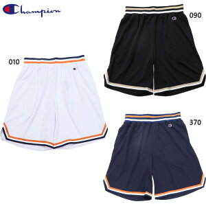 チャンピオン メンズ スポーツ パンツ ショーツ ボトムス ショートパンツ 短パン ズボン バスケットボール ウェア 競技 練習着 スポーツ ホワイト 白 ブラック 黒 ネイビー 送料無料 Champion C3