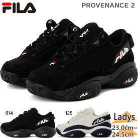 フィラ レディース PROVENANCE 2 プロヴィナンス スニーカー 靴 シューズ 厚底 ストリート ブラック 黒 ネイビー 送料無料 FILA UFW24050