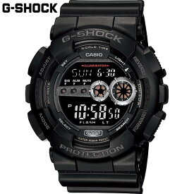 国内正規品 カシオ メンズ G-SHOCK Gショック 時計 ウォッチ 腕時計 衝撃に強い 20気圧防水 暗所で見やすい スポーティー LEDバックライト 送料無料 CASIO GD-100