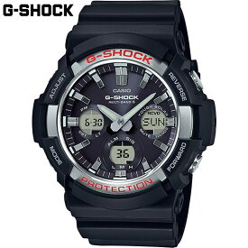 国内正規品 カシオ メンズ G-SHOCK Gショック 時計 ウォッチ 腕時計 衝撃に強い 20気圧防水 ソーラー 電波 暗所で見やすい カジュアル 送料無料 CASIO GAW-100