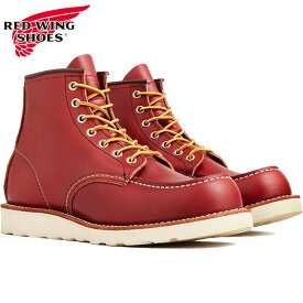 正規取扱店 レッドウィング メンズ 6インチ クラシックモック 6-inch Classic Moc ブーツ 靴 シューズ オロラセット ポーテージ ワイズE Made in USA ブラウン 茶色 送料無料 RED WING 8875