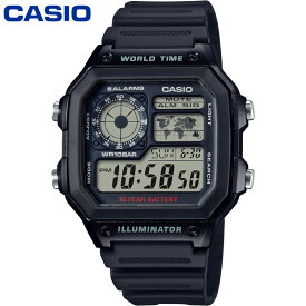 国内正規品 カシオ メンズ CASIO Collection STANDARD 時計 ウォッチ デジタル 10気圧防水 LEDバックライト 長寿命電池 チープカシオ チプカシ 送料無料 CASIO AE-1200WH
