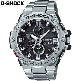 国内正規品 カシオ メンズ G-SHOCK Gショック 時計 ウォッチ 腕時計 ソーラー モバイルリンク メタルバンド 20気圧防水 アナログ 送料無料 CASIO GST-B100D