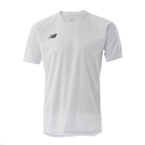 ニューバランス メンズ ゲームシャツ サッカー フットボール フットサル アパレル 競技 トップス 半袖 ホワイト 白 New Balance JMTF0486