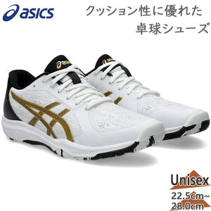 アシックス メンズ レディース DYNAFEATHER ダイナフィーザー 靴 シューズ 卓球 競技 ホワイト 白 送料無料 asics 1073A064