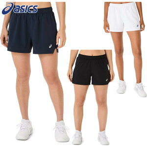 アシックス レディース ウイメンズショーツ テニス ウェア 競技 ホワイト 白 ブラック 黒 ネイビー 送料無料 asics 2042A375