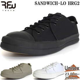 RFW メンズ レディース SANDWICH-LO HRG2 サンドイッチ ロー スニーカー 靴 シューズ キャンバス ローカット アールエフダブリュー ホワイト 白 ブラック 黒 グレー 灰色 送料無料 RFW R-2339381