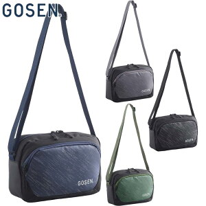 ゴーセン メンズ レディース ショルダーバッグ TOWNUSE テニス アクセサリー 競技 バッグ 鞄 運動 スポーツ ブラック 黒 グレー ネイビー グリーン 灰色 緑 GOSEN BA25TSB