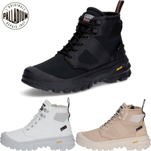 パラディウム メンズ レディース PALLARIDER ZIP WPA ハイカット スニーカー 靴 シューズ ウォータープルーフ 防水 透湿 カジュアル ホワイト 白 ブラック 黒 送料無料 PALLADIUM 79542