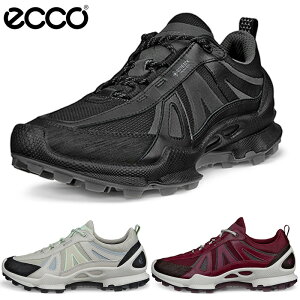 エコー レディース ECCO biom c-trail women ローカット レザー スニーカー 靴 シューズ トレイル アクティビティ 軽量 ゴアテックス GORE-TEX ブラック 黒 グレー レッド 赤 灰色 送料無料 ECCO 803463