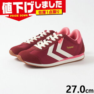 �݌�1�_���� 42�i27.0cm�j �q�������� �����Y ���f�B�[�X STADION NYLON �X�j�[�J�[ �C �V���[�Y �V���v�� �J�W���A�� �X���� ���b�h �� �������� hummel HM229741