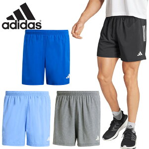 アディダス メンズ OTR B SHORT 陸上 ウェア 競技 アパレル ランニング トレーニング ショーツ ショートパンツ スリム ブラック 黒 グレー ブルー 青 灰色 adidas KVE27