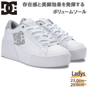 �f�B�[�V�[�V���[�Y ���f�B�[�X Ws CHELSEA LITE WEDG �`�F���V�[ ���C�g �E�F�b�W �X�j�[�J�[ �C �V���[�Y �z���C�g �� �������� DC SHOES DW261607