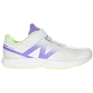 M�� �j���[�o�����X �W���j�A �L�b�Y Flash v7 Bungee Lace with Top Strap �j�̎q ���̎q �C �V���[�Y �����j���O ���[�J�b�g �V���[���[�X �R�C �z���C�g �� �������� New Balance PFLSJ5PCM