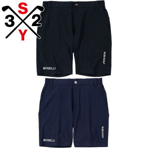SY32 �����Y BOSELLI SHORTS �S���t �E�F�A ���Z �{�g���X �V���[�g�p���c �X�g���b�` �z������ �y�� �^�� �X�|�[�c �u���b�N �� �l�C�r�[ �������� SYthirty-two SYG-26S2-14