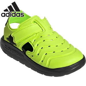 �A�f�B�_�X �W���j�A �L�b�Y WATER SANDAL 2 C �E�H�[�^�[ �T���_�� 2 �j�̎q ���̎q �C �V���[�Y ������ �ʃt�@�X�i�[�� �f�{�X���H �C�G���[ ���F �������� adidas HQ4994