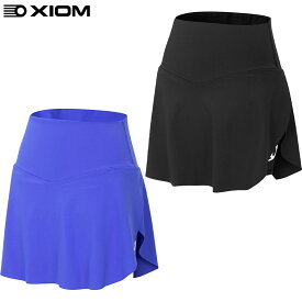 エクシオン レディース LILY SKIRT 卓球 ウェア 競技 ボトムス ゲームスカート 伸縮 軽量 運動 スポーツ ブラック 黒 ブルー 青 送料無料 XIOM 3012