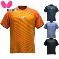 バタフライ メンズ レディース フラッソ・Tシャツ 卓球 ウェア 競技 トップス 半袖 トレーニング 練習 吸…