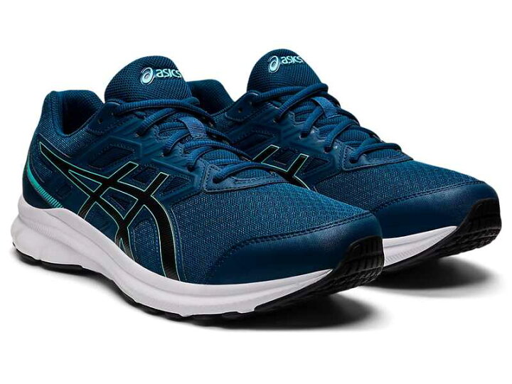 楽天市場 アシックス Asics スニーカー メンズ ジョルト3 Jolt3 1011b041 403 Mako Blue Black マコ ブルー ブラック 24 5 29 30cm レディース ランニング 幅広 ワイド 靴 シューズ ランニングシューズ 運動靴 シューズ愛ランド 楽天市場店