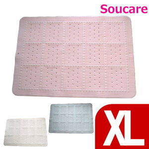 すべり止めバスマット XL(55×80×0.6cm) BT2020 ジャパンインターナショナルコマース 介護用品 福祉介護用品 入浴 お風呂場 浴室 床 滑り止め