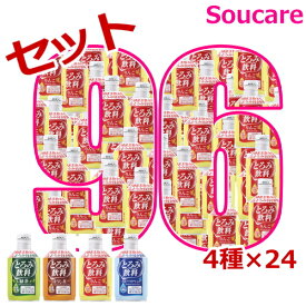 介護食 エバースマイル とろみ飲料 セット 4種類×24本 合計96本 大和製罐 熱中症 対策 夏 脱水 嚥下 水分補給 とろみ