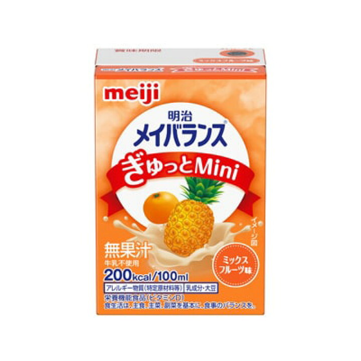 楽天市場】明治 メイバランス ぎゅっと Mini 選べる4種×6本 合計24本 