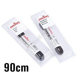 【 一足分 /2本入】靴紐 ぺダック pedag 5540 ロウ引きタイプ 90cm 5〜6ホール向け 革靴 ビジネス ドレスシューズ 丸紐 蝋引き/コットン製 靴ひも シューレース SHOE LACE 細め 太さ2mm