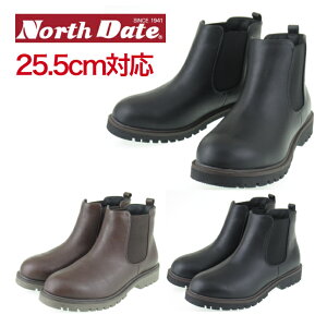 ノースデイト KH 7086 レディース ショートブーツ サイドゴアブーツ 防水 スパイク 防滑 防寒 クイーンサイズ 25.5cm