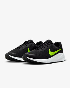 NIKE REVOLUTION 7 FB2207-010 {[V 7 BLACK/VOLT-WHITE ubN/zCg/{g