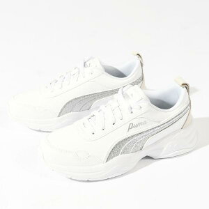 PUMA Cilla Mode Glitter 405082 v[} VA [h Ob^[ 01 puma white-puma silver