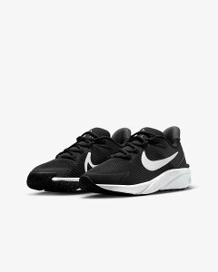 NIKE STAR RUNNER 4 NN(GS) DX7615-001 �i�C�L �X�^�[ �����i�[ 4 NN(GS) BLACK/WHITE-ANTHRACITE �u���b�N/�A���X���T�C�g/�z���C�g