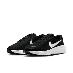 NIKE REVOLUTION 8 WIDE HQ1996-001 �i�C�L ���{�����[�V���� 8 ���C�h BLACK/WHITE-BLACK �u���b�N/�u���b�N/�z���C�g