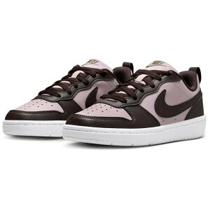 NIKE COURT BOROUGH LOW RECRAFT(GS) DV5456-601 iCL R[g {[ LOW Ntg(GS) PARTICLE ROSE/VELVET BROWN-LIGHT ARMY p[eBN[Y/xxbguE-CgA[~[