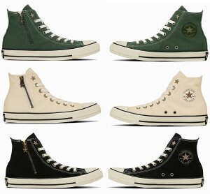 converse ALL STAR STARZIP HI Ro[X I[X^[ X^[Wbv nC 31316030 ARM.GRN A[~[O[ 31316031 OFF.WHT ItzCg 31316032 BLACK ubN