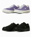 converse ONE STAR SUEDE コンバース ワンスター スエード 33702080 PURPLE パープル 33702081 BLKMONO ブラックモノクローム
