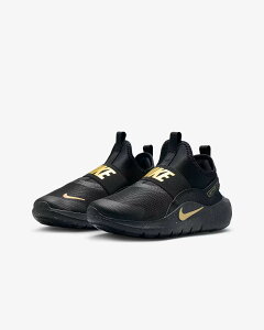 NIKE FLEX RUNNER 4 SE(GS) IM6737-001 �i�C�L �t���b�N�X �����i�[ 4 SE(GS) BLACK/METALLIC GOLD-BLACK �u���b�N/�u���b�N/���^���b�N�S�[���h �L�b�Y