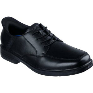 Skechers Slip-ins CASWELL-ALFIE 205220 XPb`[Y XbvCY:LXEF-AtB[ Relaxed Fit bNXhtBbg 3E L BLK ubN MENS Y [XAbv ЂC vC